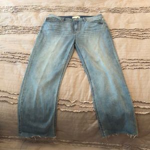 Great condition high rise, straight fit jeans.